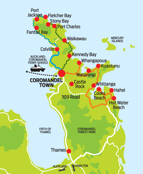 Welcome to Coromandel Adventures | Coromandel Tours & Bus Service